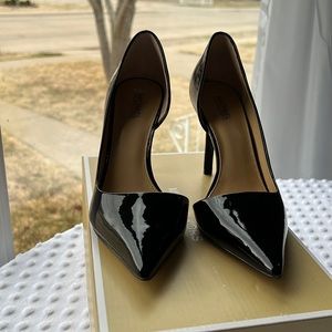 Michael Kors Leather Black Heels